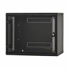 Triton zidni ormar 12U 635 600x600 crni sastavljen