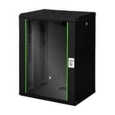 Digitus zidni ormar 16U 820 600x450 crni sastavljen DN-19 16-U-SW