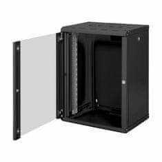 Digitus zidni ormar 16U 820 600x450 crni sastavljen DN-19 16-U-SW
