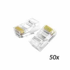 Ugreen RJ45 konektor CAT.6 UTP tvrdi kabelski paket/50 NW120-50