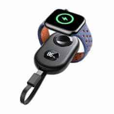 Joyroom Bežični punjač za Apple Watch prijenosni PowerBank crni JR-W09