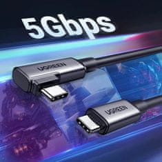 Ugreen USB 3.2 CC PD 3A 60W kabel 5m crni Oculus Link US551