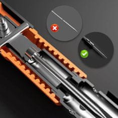 Vixson Mehanički pištolj za čavle s podesivom snagom za drvo, beton i ciglu | NAILBLAST