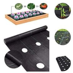 FRILLA® Vrtna podloga protiv korova 0,95x10 m – folija za rast biljaka bez trave | VEGUARD