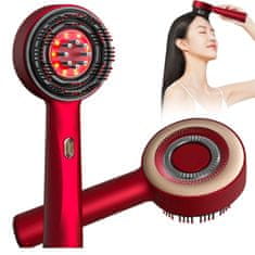 FRILLA® Laserska masažna četka za rast i jačanje kose – protiv ispadanja i za gušće vlasi | GROWNETIC