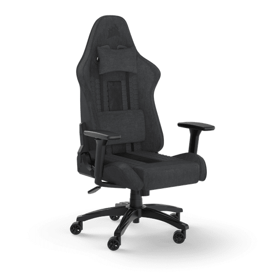 Corsair TC100 Opuštena gaming stolica, crna i siva (CF-9010052-WW)