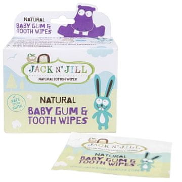 Jack N' Jill Natural dječje vlažne maramice za žvakanje
