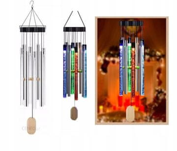 Solarna LED svjetla vrtna zvona RGB girlanda