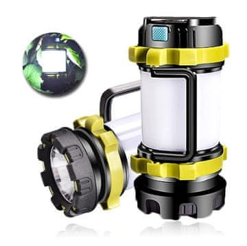 Searchlight svjetiljka punjiva solarna power bank 2