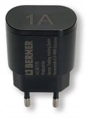 Berner Vrlo snažna USB čeona svjetiljka s 4 LED diode