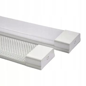 LED fluorescentna svjetiljka, stropna nadgradna montaža, LED rasvjetno tijelo, 120 cm