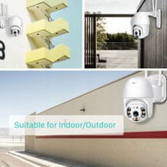 Vanjska kamera, WiFi, IP, 4x zum, SD, 2Mpx, kupola, IP