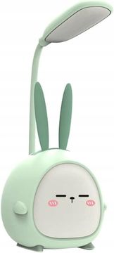 LED noćna lampa za školski stol s motivom zeca, 3 u 1, USB
