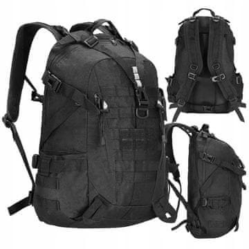 Vojni planinarski ruksak survival, prostran, vodootporan, turistički, 55L