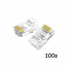 Ugreen RJ45 konektor CAT.6 UTP tvrdi kabelski paket/100 NW120-100