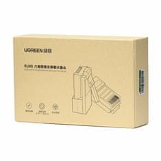 Ugreen RJ45 konektor CAT.6 UTP tvrdi kabelski paket/100 NW120-100