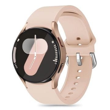 Tech-protect Silicone remen za Samsung Galaxy Watch 4 / 5 / 5 Pro / 6 / 7 / FE, caffee latte