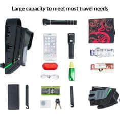 ROCKBROS Phone Bag torbica za bicikl 1.5L, crno