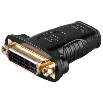 Goobay HDMI na DVI crni adapter