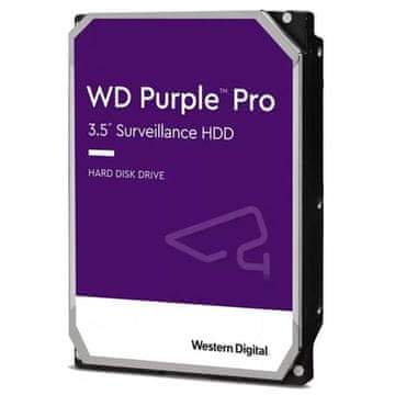 WD Purple Pro Smart tvrdi disk 12TB 3.5" SATA3 512MB 7200rpm (WD122PURP)