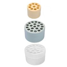 HOME & MARKER® Spiralni držač za cvjetne aranžmane i bukete, set od 3 elegantna komada | VASEKA