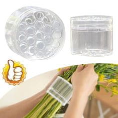 HOME & MARKER® Spiralni držač za cvjetne aranžmane i bukete, set od 3 elegantna komada | VASEKA