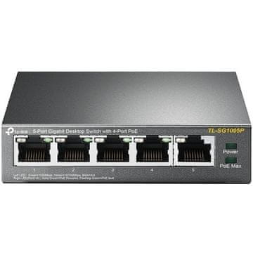 TP-Link Gigabit PoE mrežni preklopnik TL-SG1005P