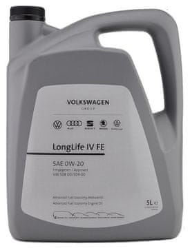 VW Originalno ulje Longlife IV FE 0W20, 5l (2784)