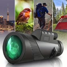 VYZIO® Monokularni teleskop 100x zoom, vodootporan za prirodu i planinarenje | VISIONIC