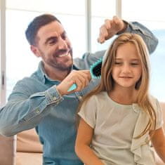 FRILLA® Četka za raščešljavanje kose, bez čupanja i oštećenja, pogodna za kovrčavu i gustu kosu | CURLISTA