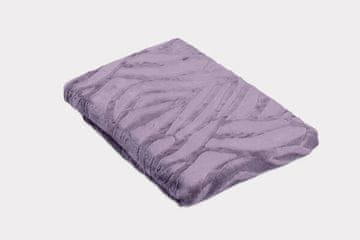 Dekorativni prekrivač od mikrovlakana 170x210 SAVANNAH ružičaste boje