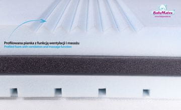 BabyMatex Ortopedski madrac FRESH, 140x70x10