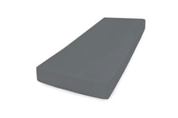 PREMIUM jersey plahta s elastikom 110x190, 120x200x20, grafit_45,