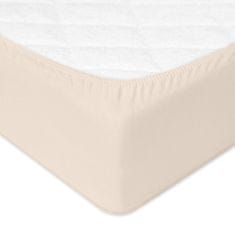 PREMIUM plahta od žerseja 190x210, 200x220x30, bež_15,
