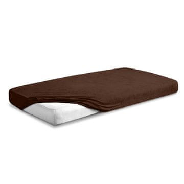 PREMIUM FROTIRNA ČARŠAFA S USKIM ŠTAPOM 190x210, 200x220x20, SMEĐA_18,