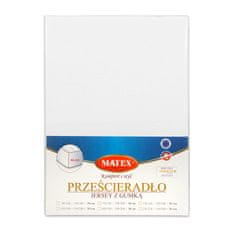 PREMIUM plahta od žerseja s elastičnim uloškom 130x190, 140x200x30, bijela_01,