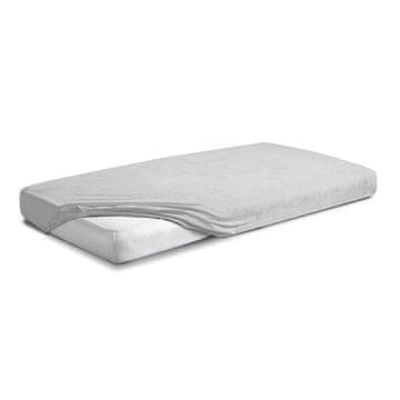 PREMIUM FROTIRNA ČARŠAFA S FLEKSIBILNIM PODLOGOM 110x190, 120x200x20, SIVA_42,