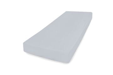 PREMIUM plahta od žerseja 90x200, 100x200x20, siva_42,