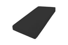 PREMIUM plahta od žerseja s elastičnim uzorkom 130x190, 140x200x20, crna_48,