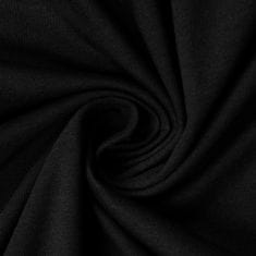 PREMIUM plahta od žerseja s elastičnim uzorkom 130x190, 140x200x20, crna_48,