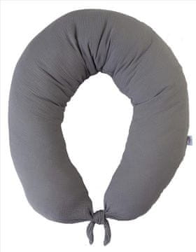 BabyMatex Jastuk za pozicioniranje MOON MUSLIN, duljina 260