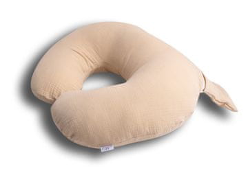 BabyMatex Jastuk za pozicioniranje, duljina 150, miniRELAX, muslin 15, bež