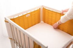 BabyMatex BUMP ZRAČNI MUSLIN zaštitna ograda za krevetić 180x30