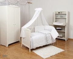 BabyMatex BIANCO Twins set posteljine od 3 dijela
