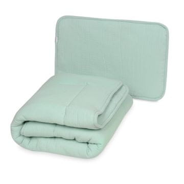 BabyMatex JORGAN i JASTUK 135x100+40x60 MUSLIN