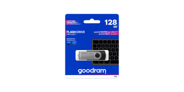 GoodRam USB KLJUČ 128GB USB 3.2 za pohranu podataka crno srebrn