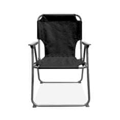 Linder Exclusiv Sklopiva stolica PO2600S Crna