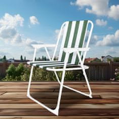Linder Exclusiv Stolica PO2600SG Zelena s prugama