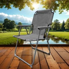 Linder Exclusiv Sklopiva stolica PO2600DG Siva