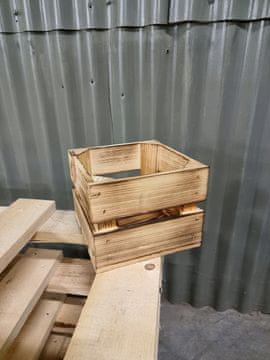 Drvena kutija za cvijeće 20x20x15